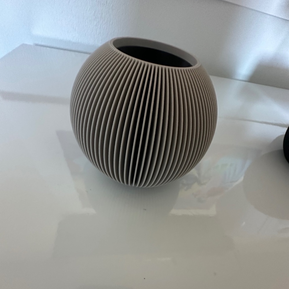 Flower Vase Muted White